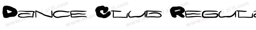 Dance Club Regular字体转换